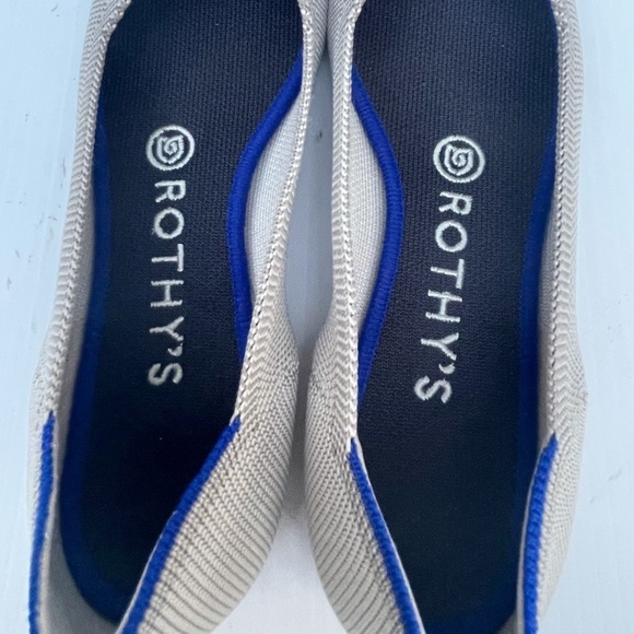 Rothy’s Flax birdseye the Point Flats RETIRED - Picture 3 of 15